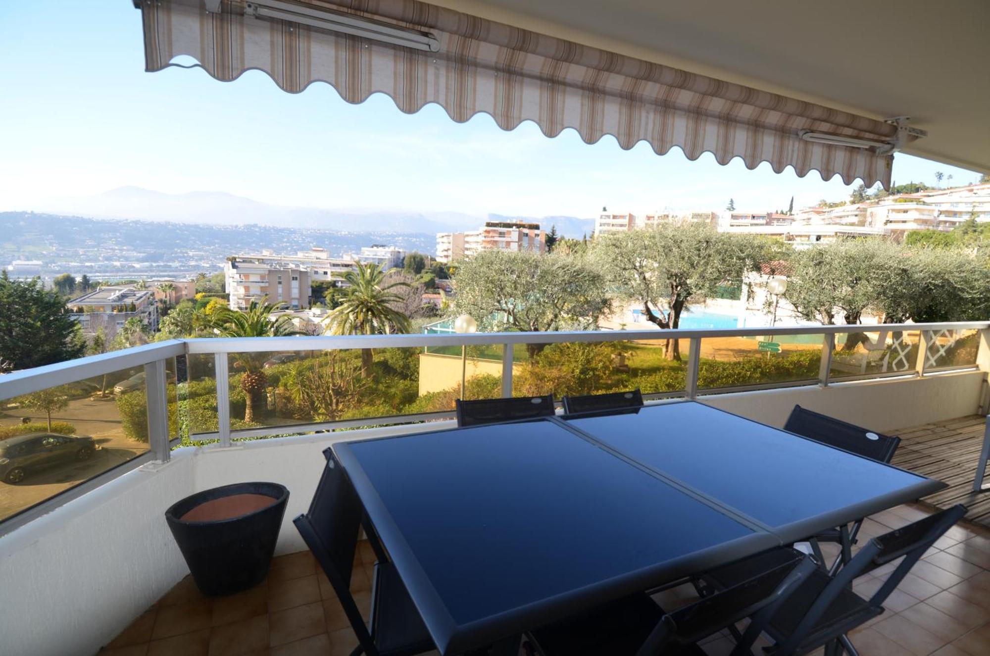 Plein Ciel - Appartement 5 Personnes Avec Piscine Sur La Corniche Fleurie A Nice Exteriör bild